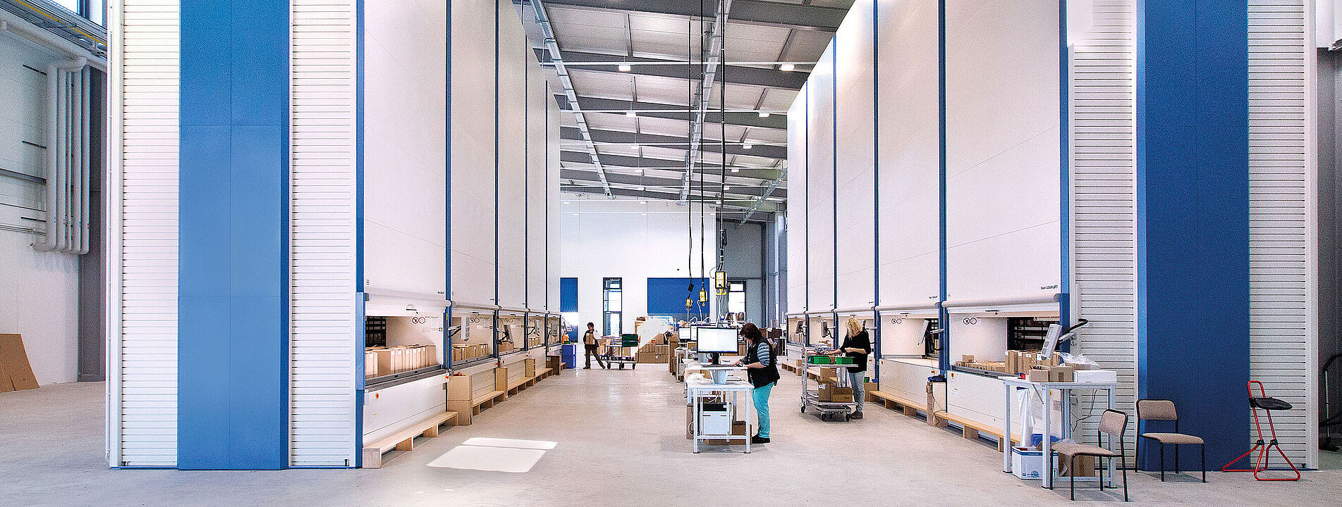 Hänel Lean-Lift® – automatyczny regał windowy